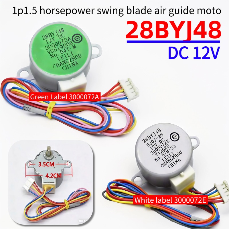Dc Motor - Motor Stepper DC 12V 28BYJ48 untuk