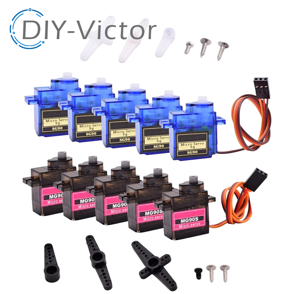Sg90 Servo - SG90 MG90S gigi logam Servo untuk