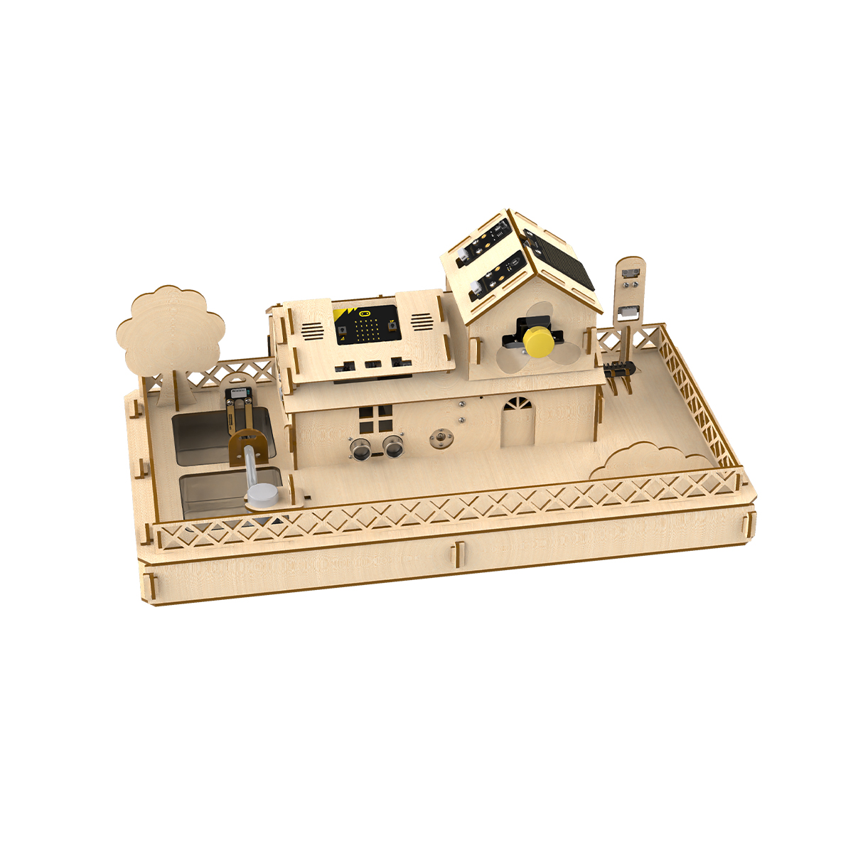 Microbit Robot - Hiwonder IoT Smart House Kit dengan