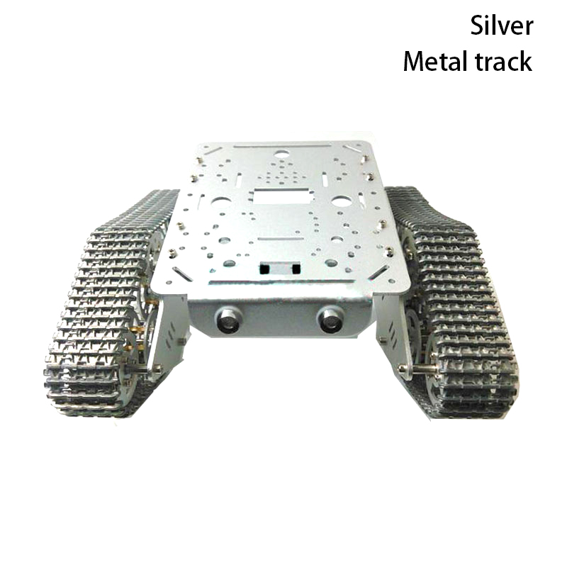 Robot Arm Kit - Rangka Tank 2WD dari Logam dengan