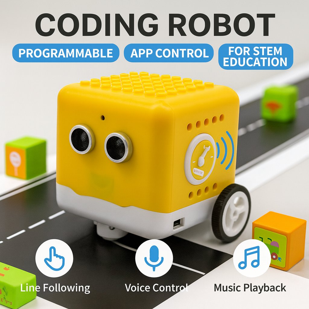 Microbit Robot - Kidsbits Kit Robot Yang Dapat Diprogram