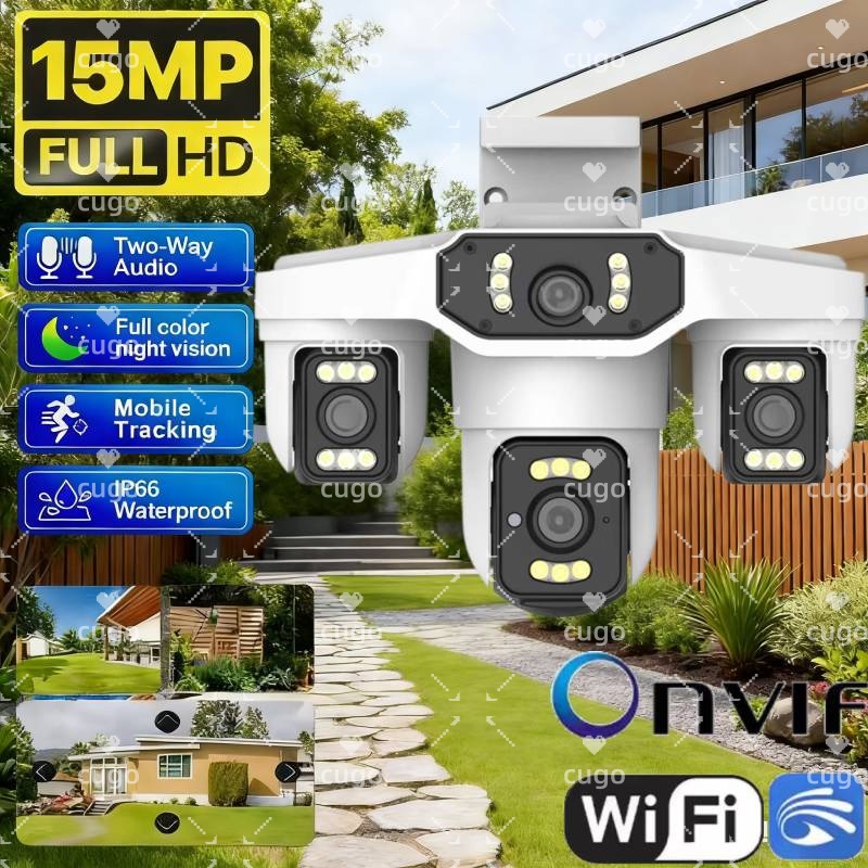 Pan Tilt Bracket - Kamera IP Wifi 15MP 8K Tiga
