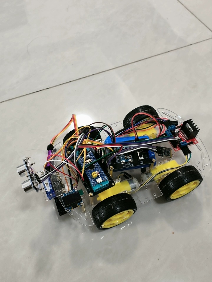 Robot Bluetooth Car - STM32 Kit Robot Mobil Kecil Cerdas
