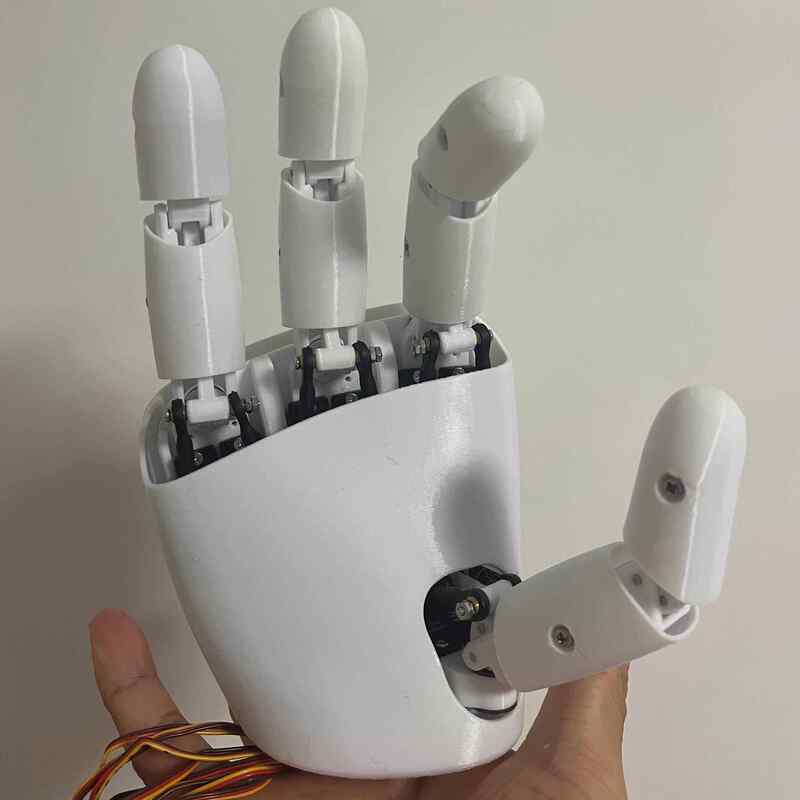 Robot Gripper - Tangan Robot AmazingHand 8 DOF, Tangan