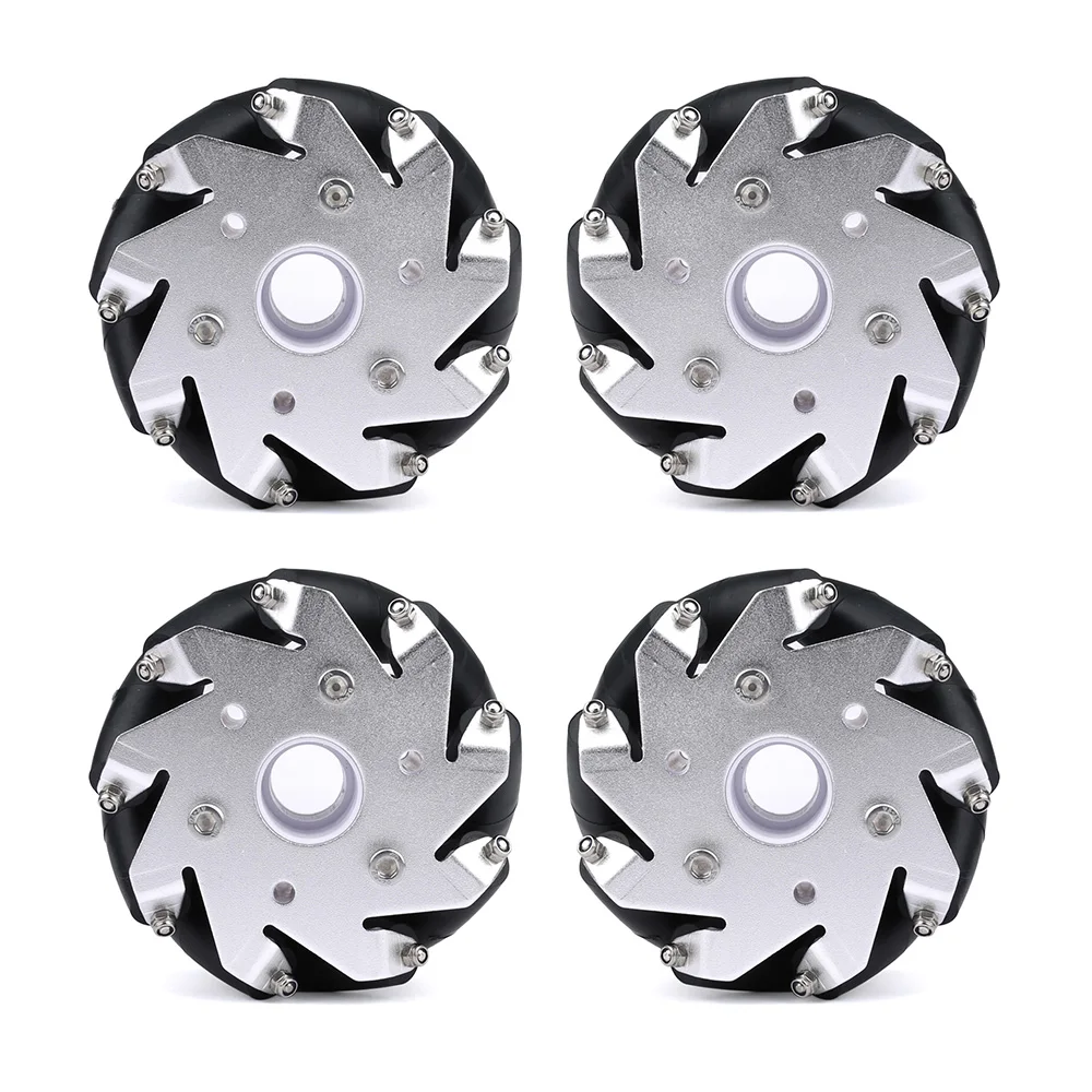 Omni Wheel - 4 Buah Roda Mecanum 60-127Mm Segala