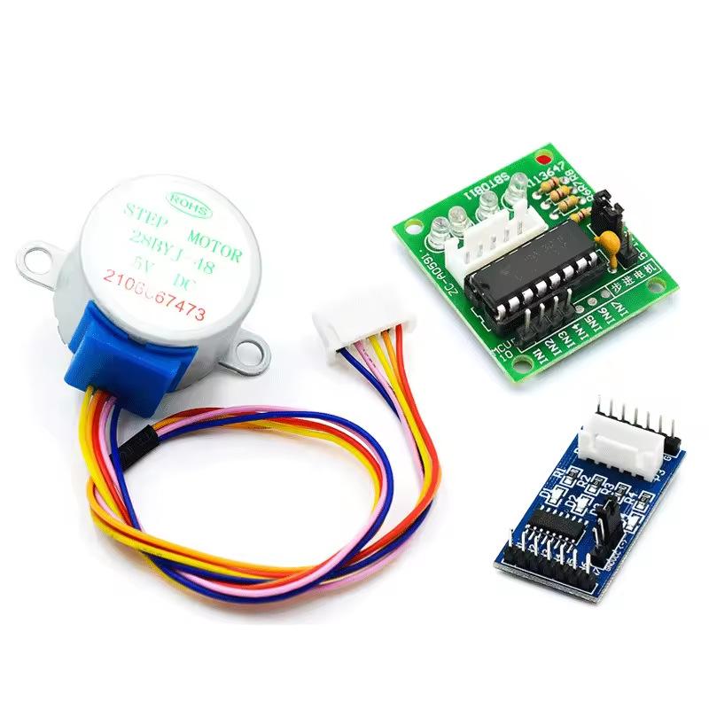 Uln2003 Driver - 1Set Motor Stepper 25cm dengan Gear