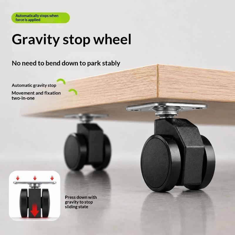 Caster Wheel - Roda Kastor Pengunci Otomatis dengan Sistem