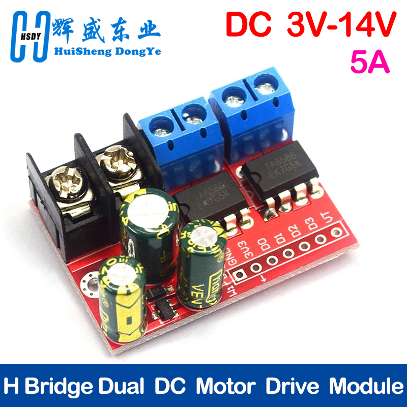 L298N Module - H jembatan pengendali jarak jauh 5A