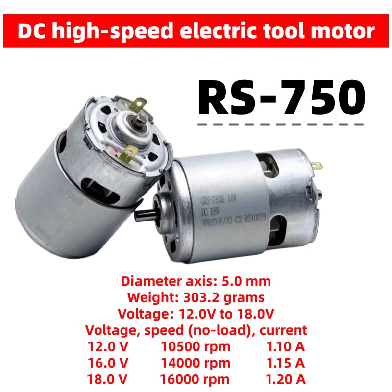 Motor DC Kecepatan Tinggi 18V  - Dc Motor ulasan dan harga