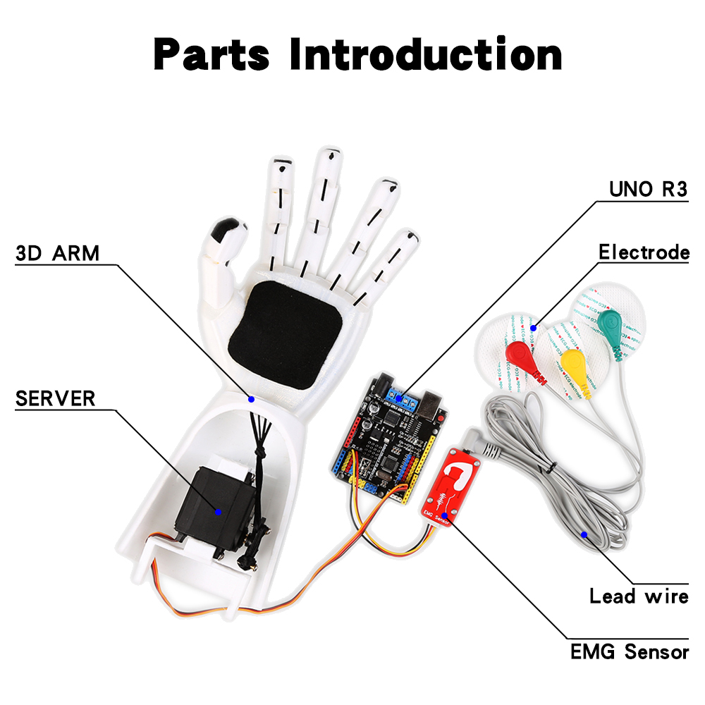 Sensor EMG lengan robot Sensor - Arduino Robot ulasan dan harga