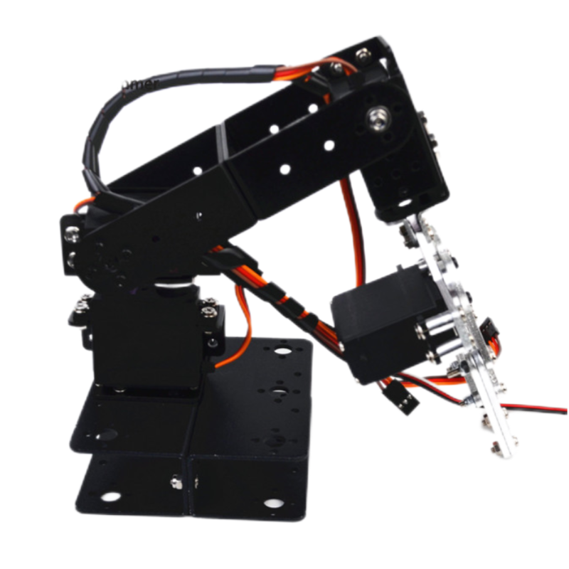 MG996 4 Dof Lengan Mekanis Tan - Robot Gripper ulasan dan harga