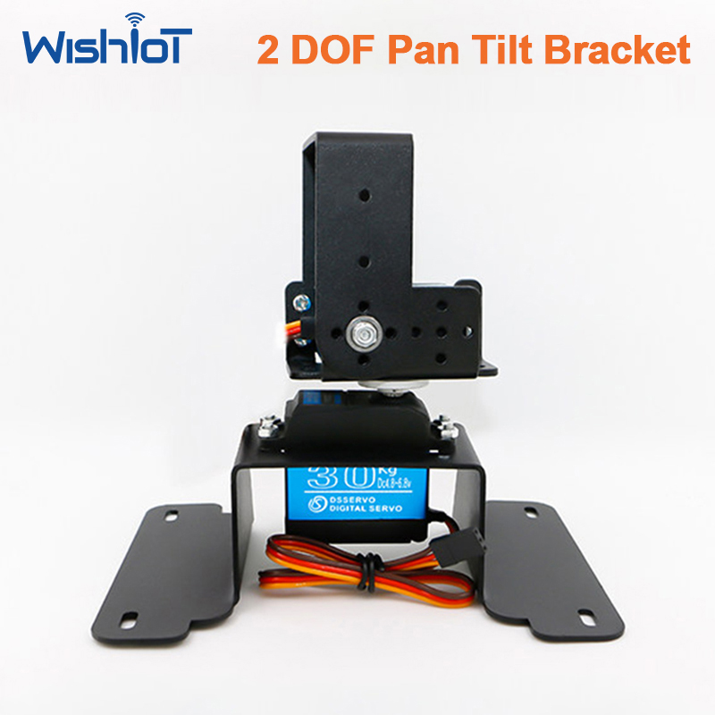 Kit Braket Pan Tilt 2 DOF, Set - Servo Pan Tilt ulasan dan harga