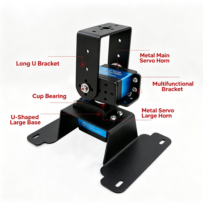 Kit Braket Pan Tilt 2 DOF, Set - Servo Pan Tilt ulasan dan harga