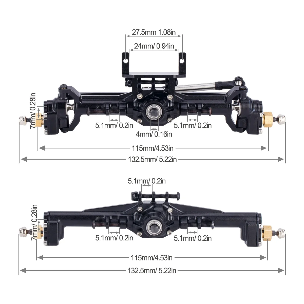 Aluminium CNC Portal Axles + 1 - Servo Bracket ulasan dan harga