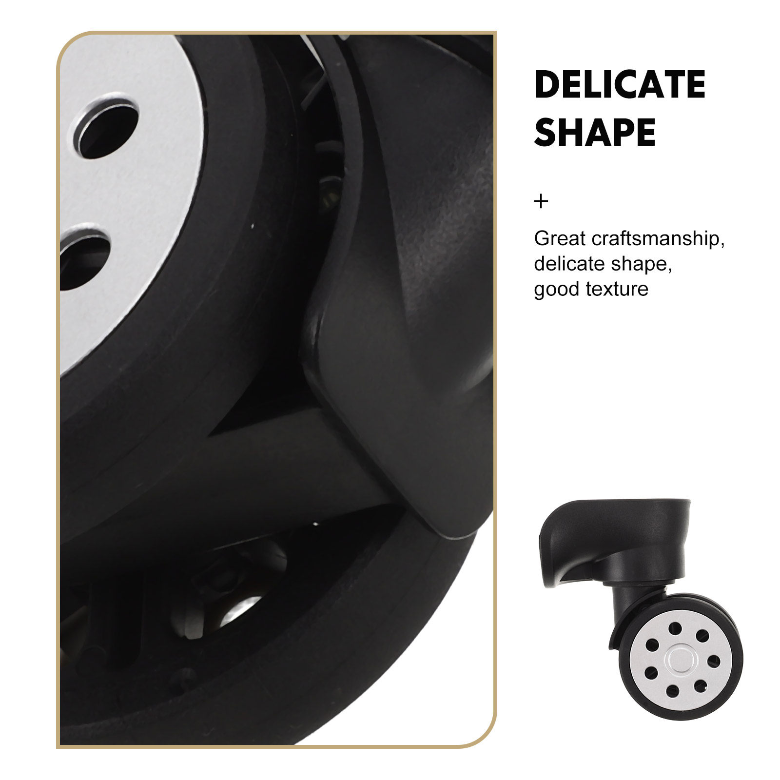 Roda Kastor Putar Universal, S - Caster Wheel ulasan dan harga