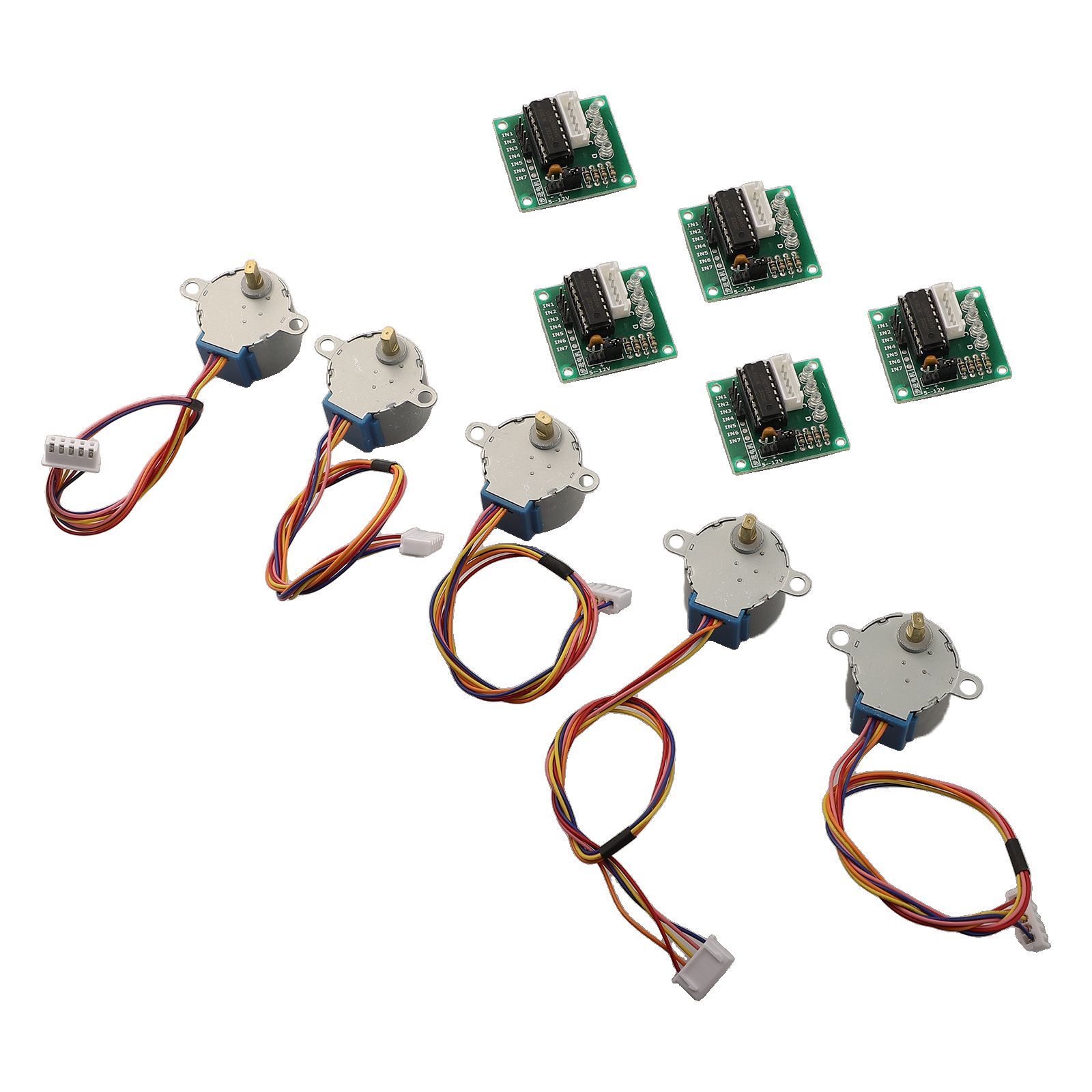 Motor Stepper 4 Fase DC 5V den - Uln2003 Driver ulasan dan harga