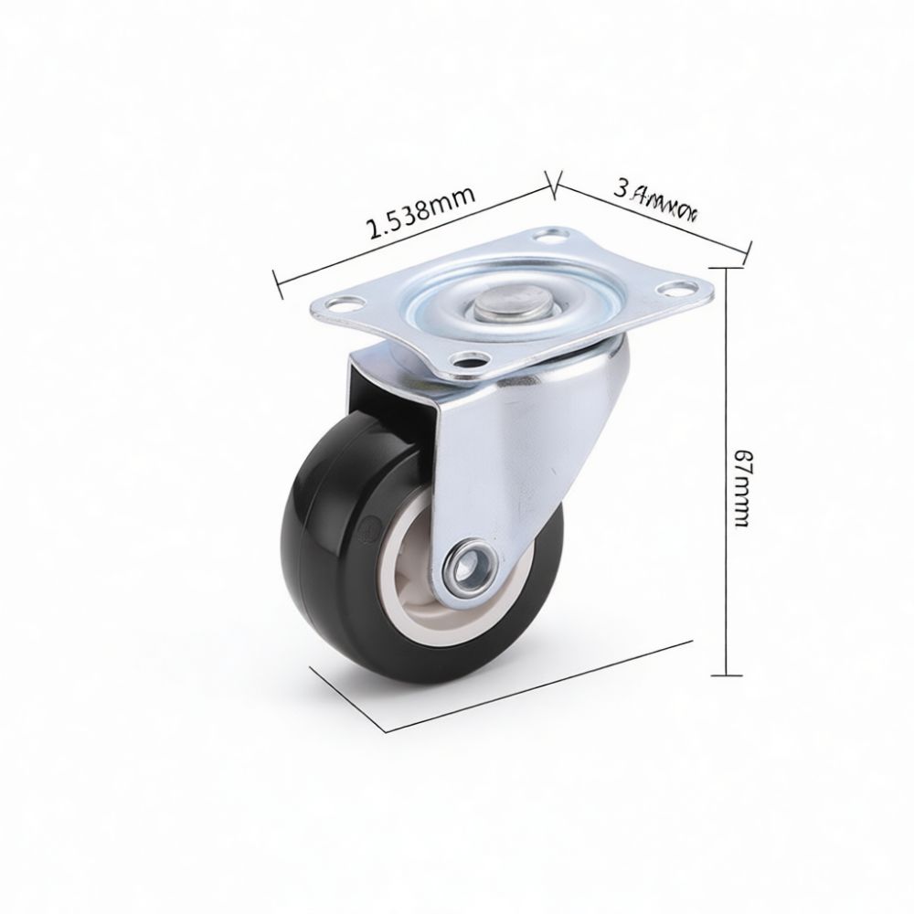 Roda Kastor Karet Tahan Lama d - Caster Wheel ulasan dan harga