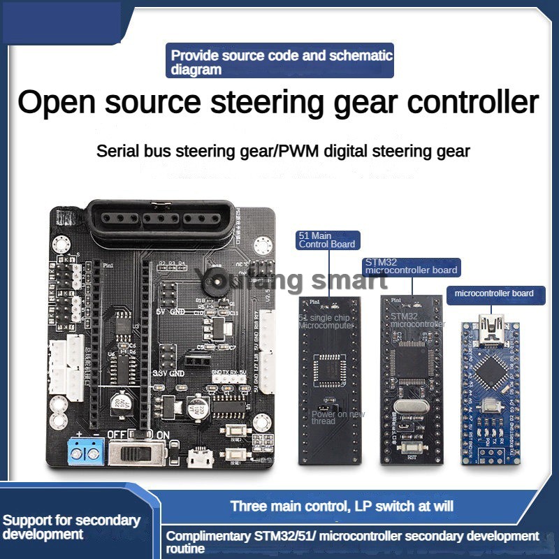 Pengontrol Servo PWM 6 Saluran - Stm32 Robot ulasan dan harga