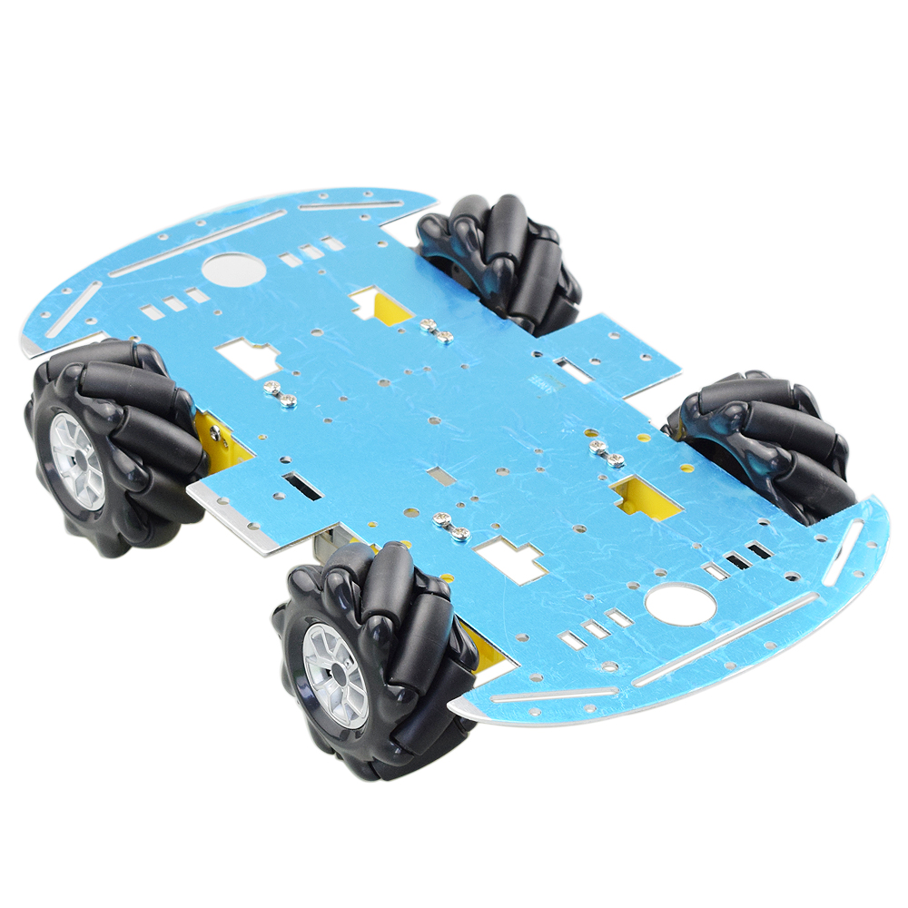 Kit Sasis Mobil Robot Omni Rod - Omni Wheel ulasan dan harga
