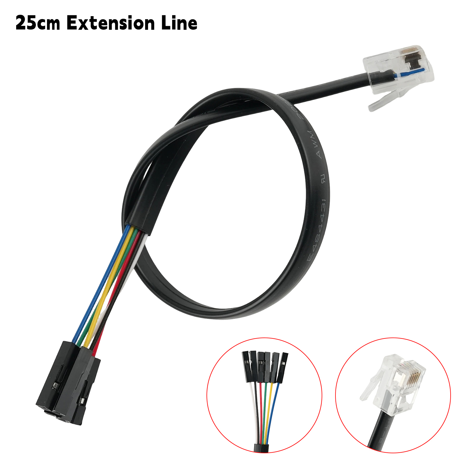Kabel Ekstensi EV3 25cm 6p6c B - Microbit Robot ulasan dan harga