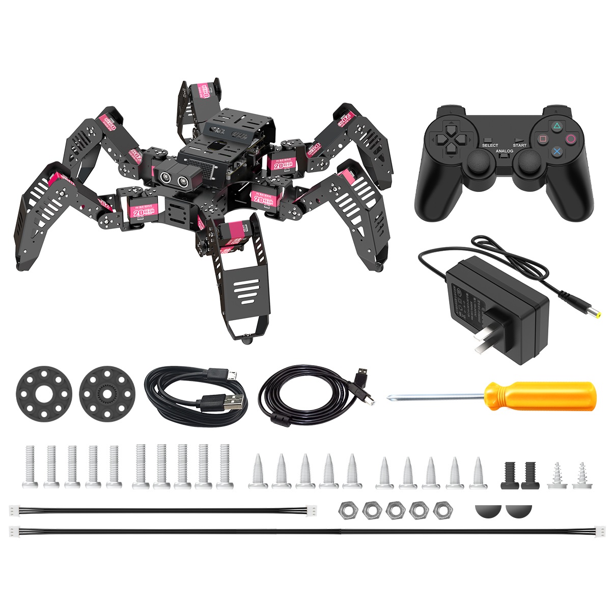 Hiwonder Spiderbot Robot Bioni - Robot Kit ulasan dan harga