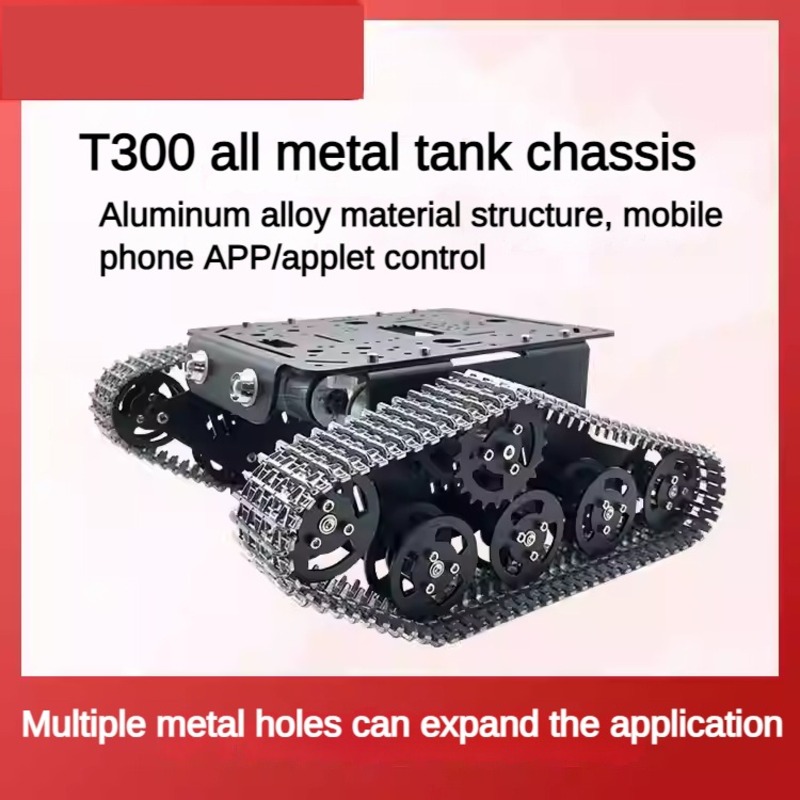 Rangka Tank 2WD dari Logam den - Robot Arm Kit ulasan dan harga
