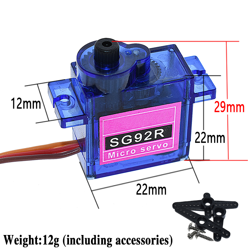 SG92R 180 °   360 °   2.5KG Mi - Sg90 Servo ulasan dan harga