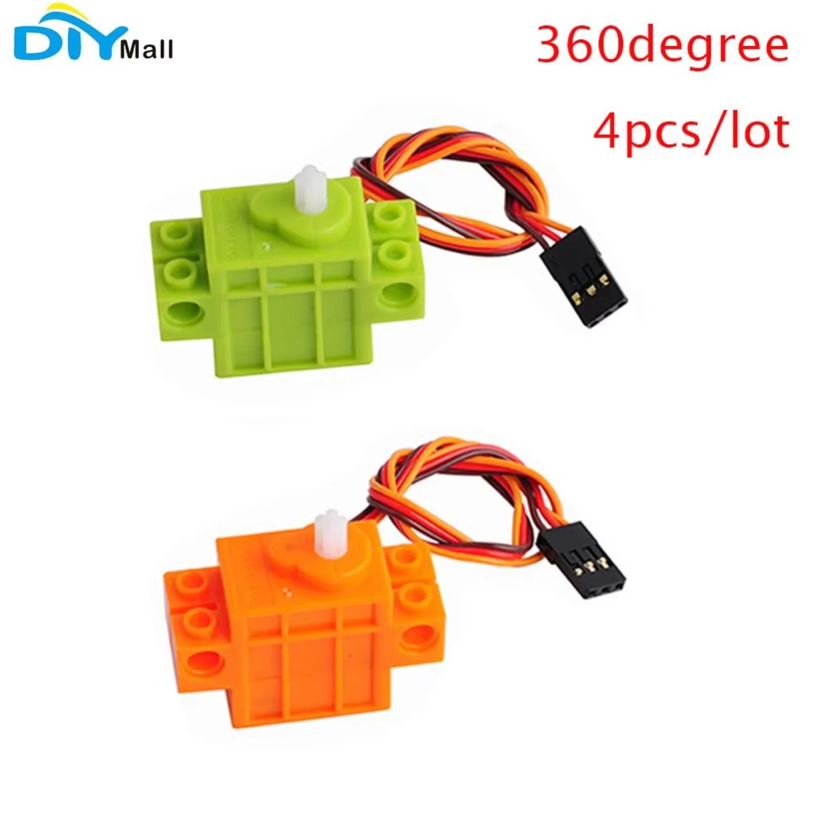 4 buah Geekservo dengan putara - Microbit Robot ulasan dan harga
