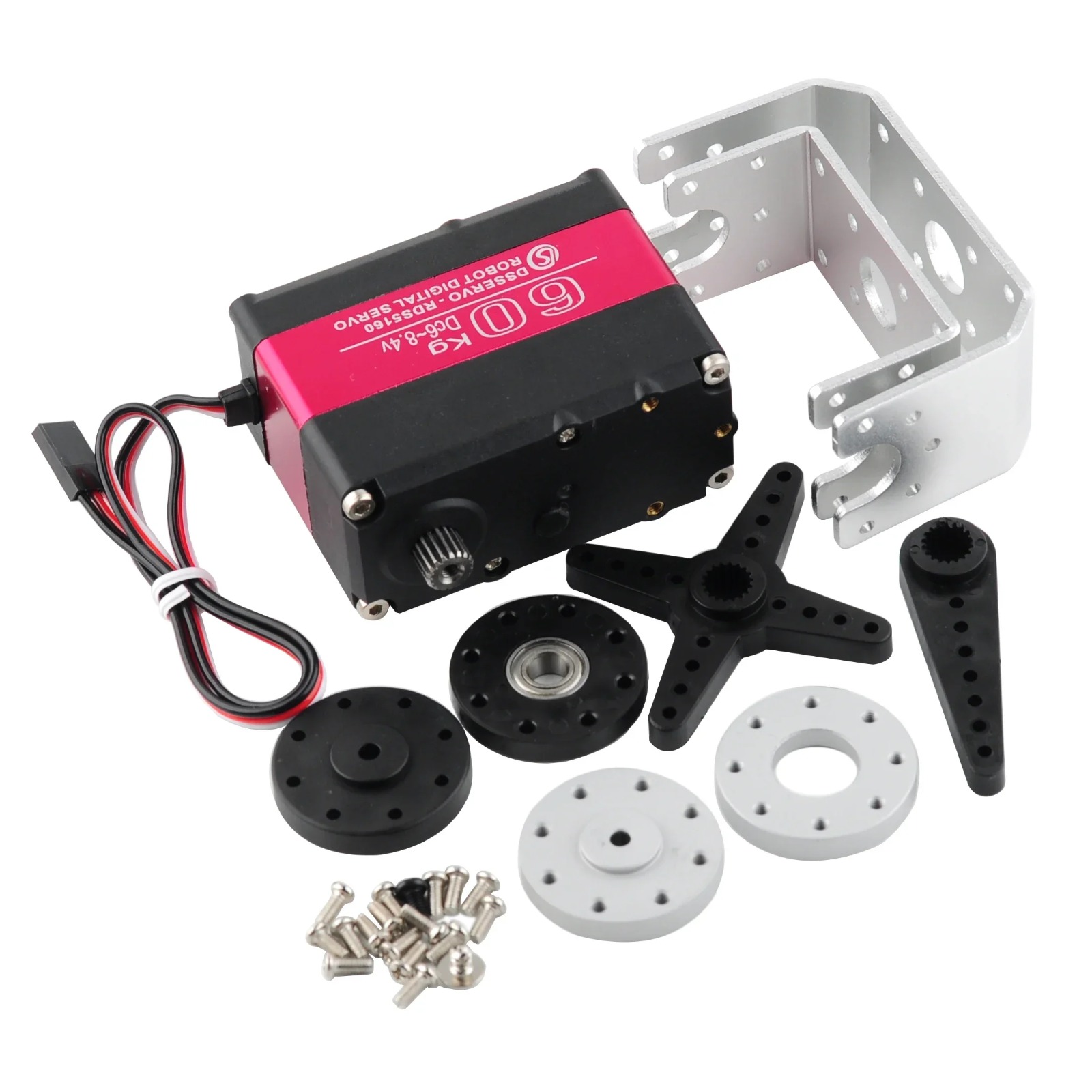 RDS5160 SSG 60kg Servo Robot D - Servo Bracket ulasan dan harga