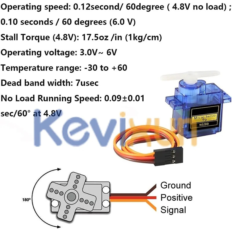 2/5/10 Buah SG90 9G Kontrol Mo - Sg90 Servo ulasan dan harga