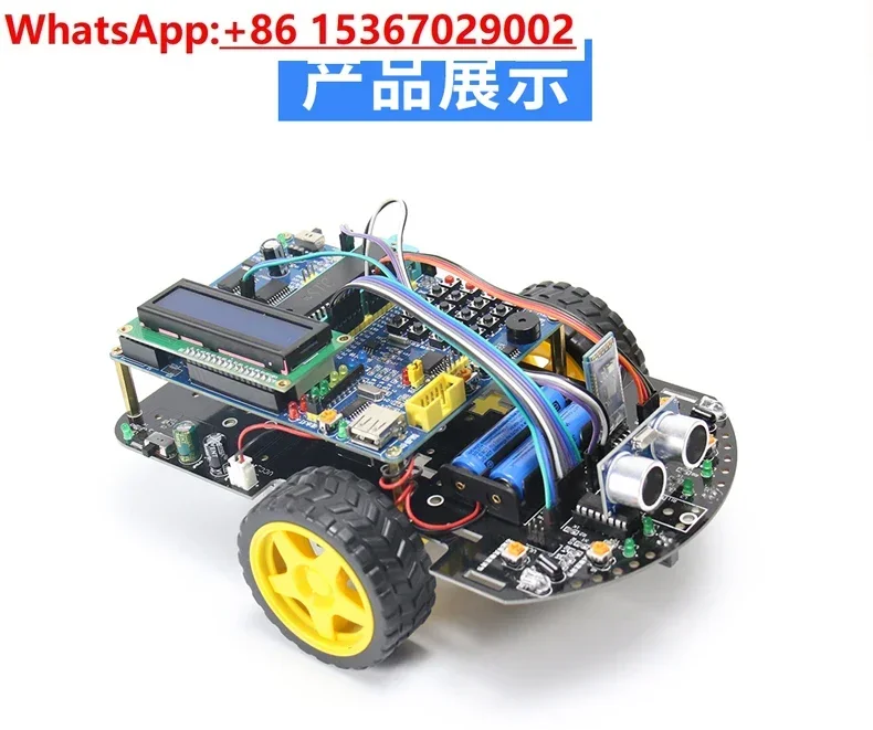 C51 MCU Smart Car Development  - Robot Bluetooth Car ulasan dan harga