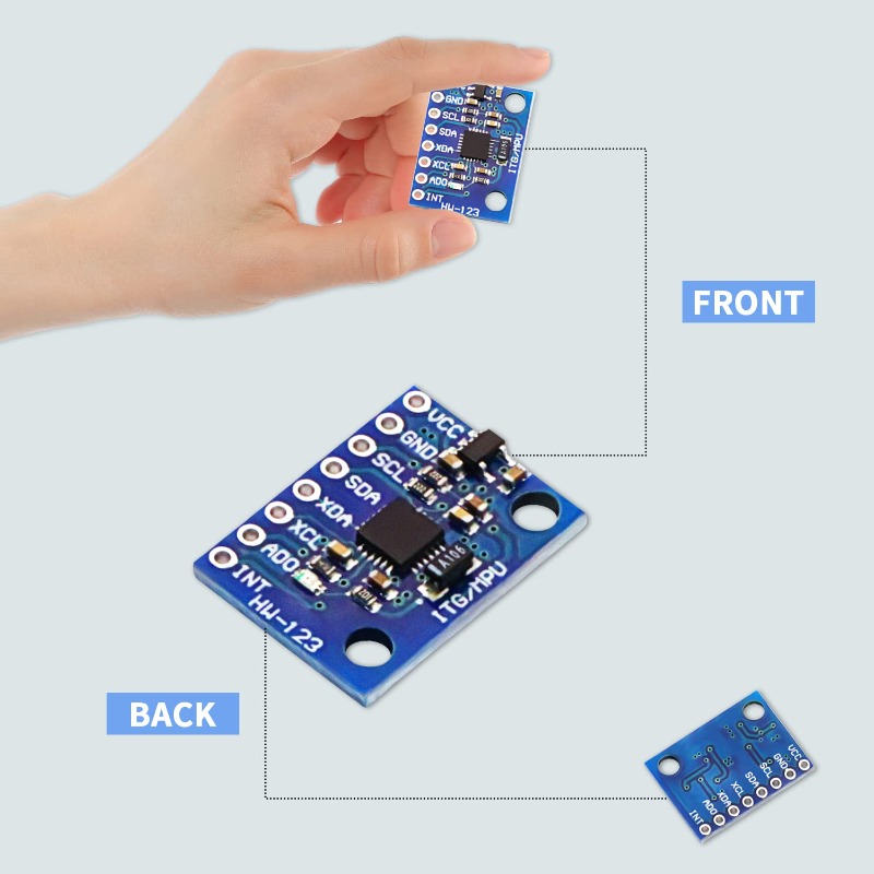 5 Buah Modul Giroskop Akselero - Accelerometer Mpu6050 ulasan dan harga