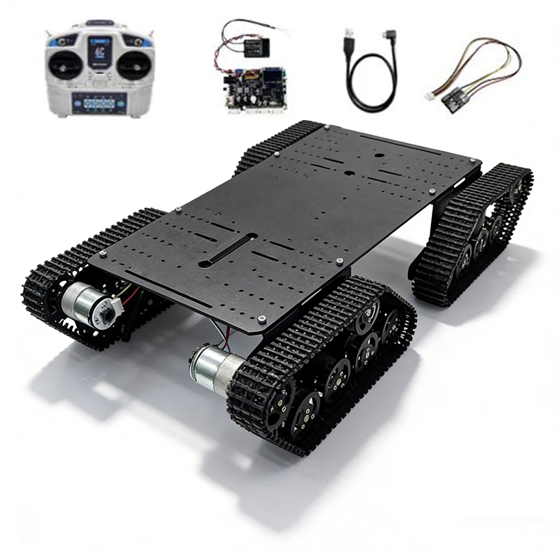 Tank RC 4WD dengan Sistem Roda - Stm32 Robot ulasan dan harga