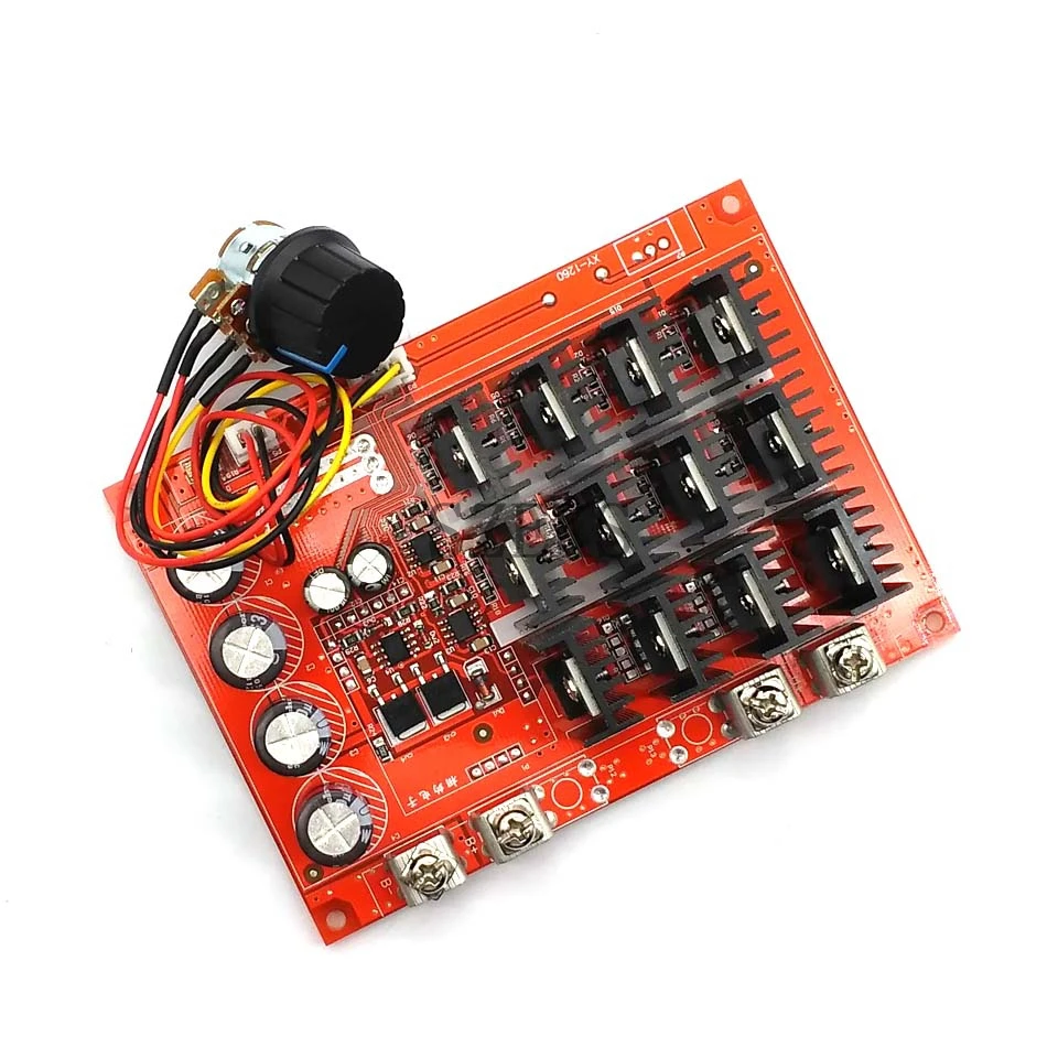 10-50v 60A DC Motor pengendali - Motor Driver Module ulasan dan harga
