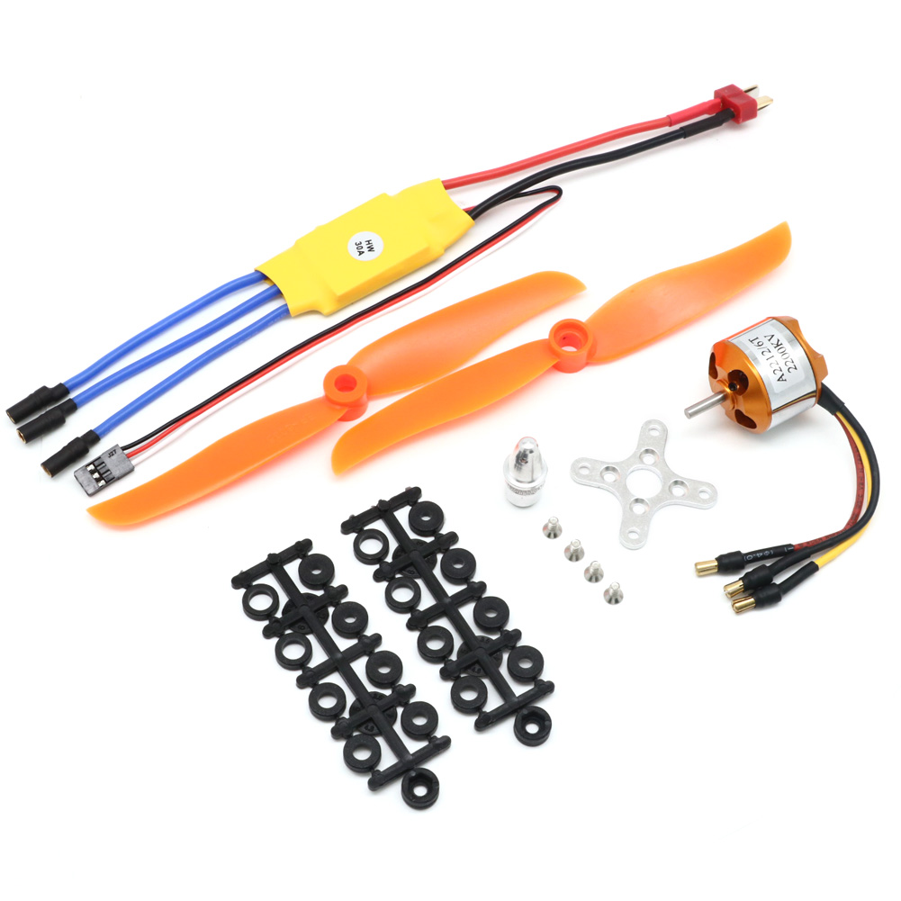 A2212 2212 2200KV Motor tanpa  - Servo Sg90 ulasan dan harga