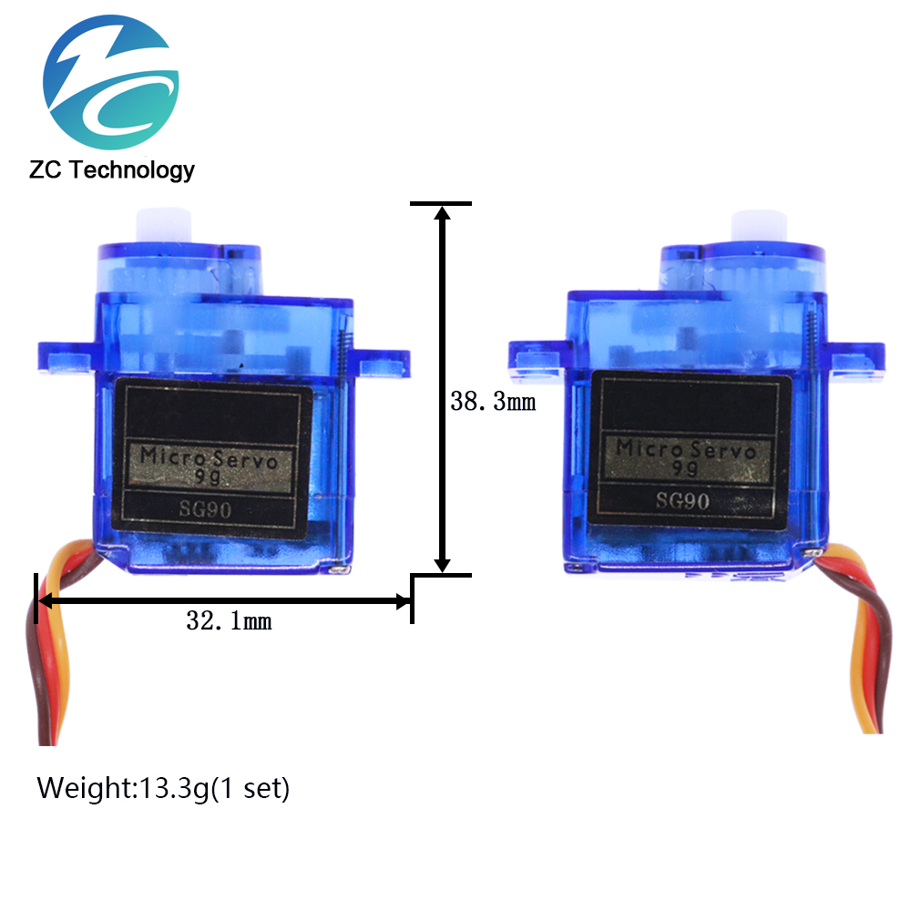 SG90 MG90S gigi logam Servo un - Sg90 Servo ulasan dan harga