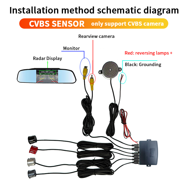 Radar Mundur Kaca Spion Mobil  - Infrared Obstacle Sensor ulasan dan harga