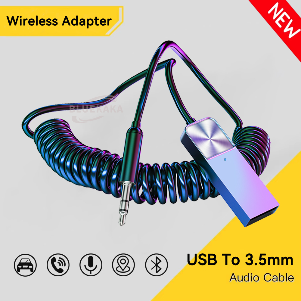 Dongle Penerima Audio 5.4 Blue - Robot Bluetooth Car ulasan dan harga