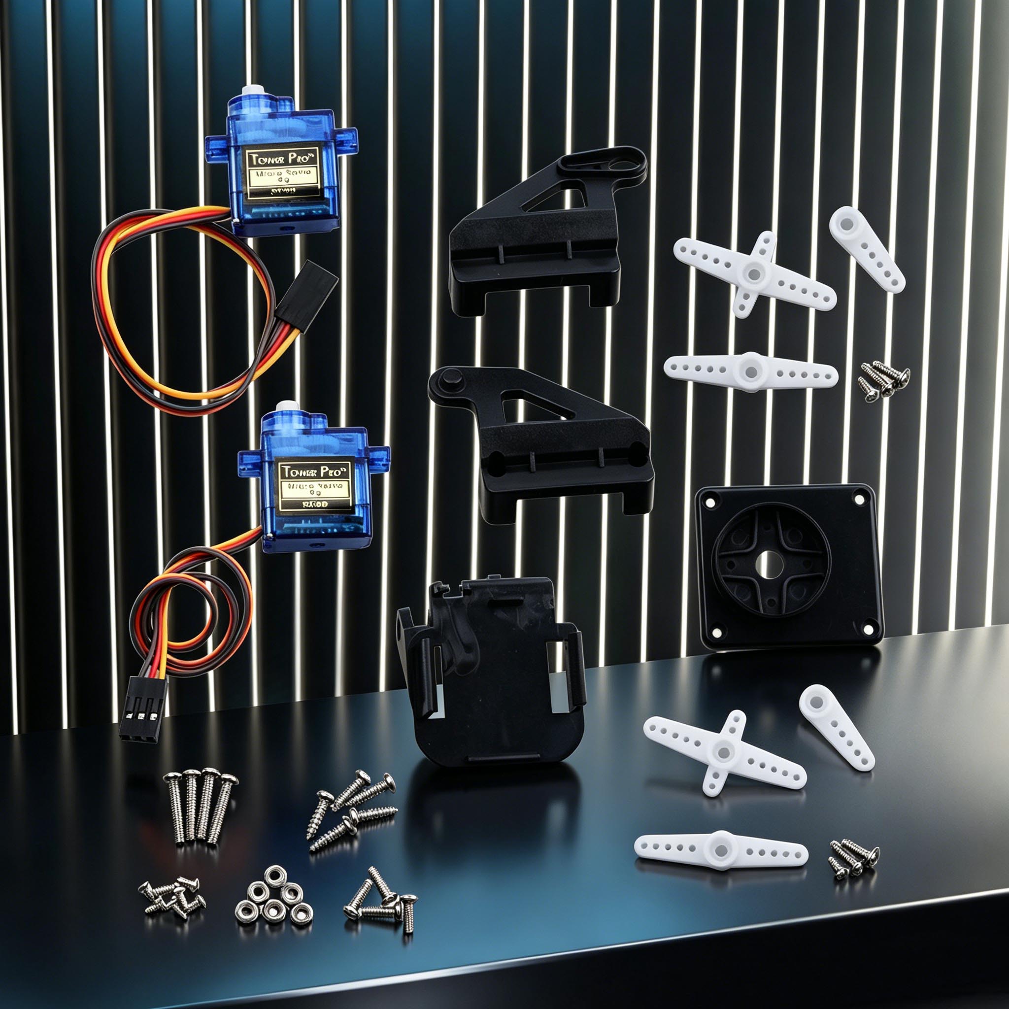 2 Sumbu Servo Gimbal Bracket F - Servo Pan Tilt ulasan dan harga