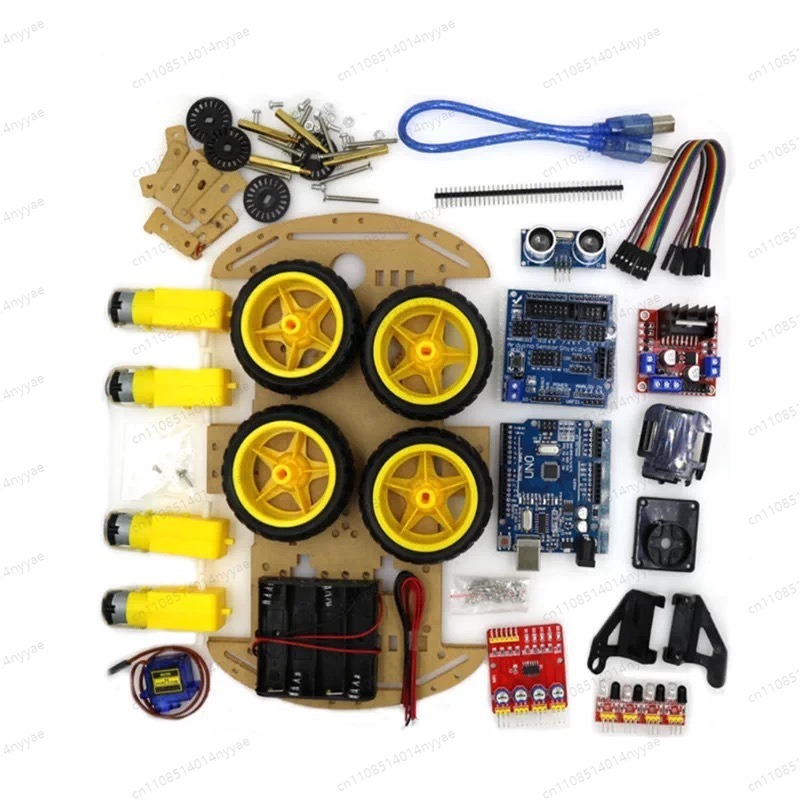 Kit Mobil Pintar 2WD 4WD, Rang - Robot Bluetooth Car ulasan dan harga