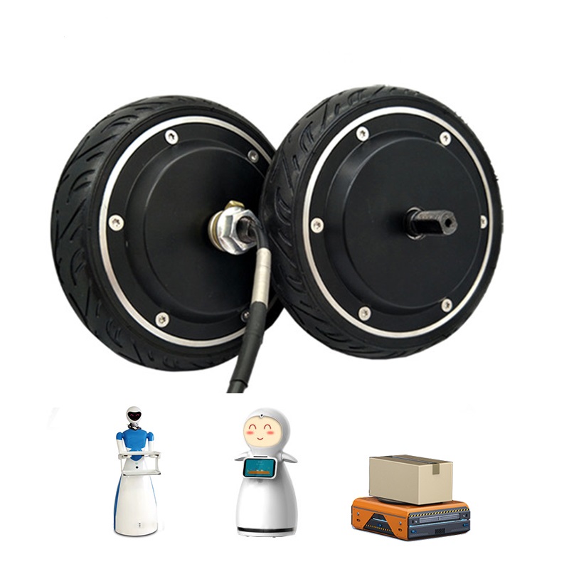 Motor Hub Roda DC Tanpa Gigi Z - Robot Wheel ulasan dan harga