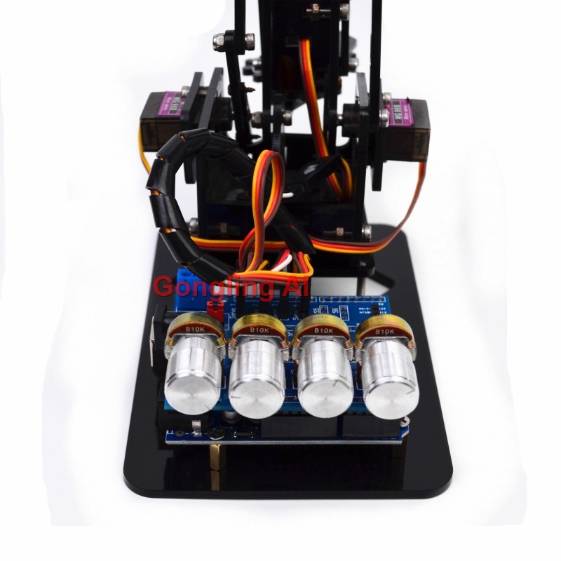 Kit Lengan Robot STEM 4 DOF Se - Arduino Robot ulasan dan harga