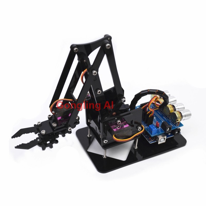 Kit Lengan Robot STEM 4 DOF Se - Arduino Robot ulasan dan harga