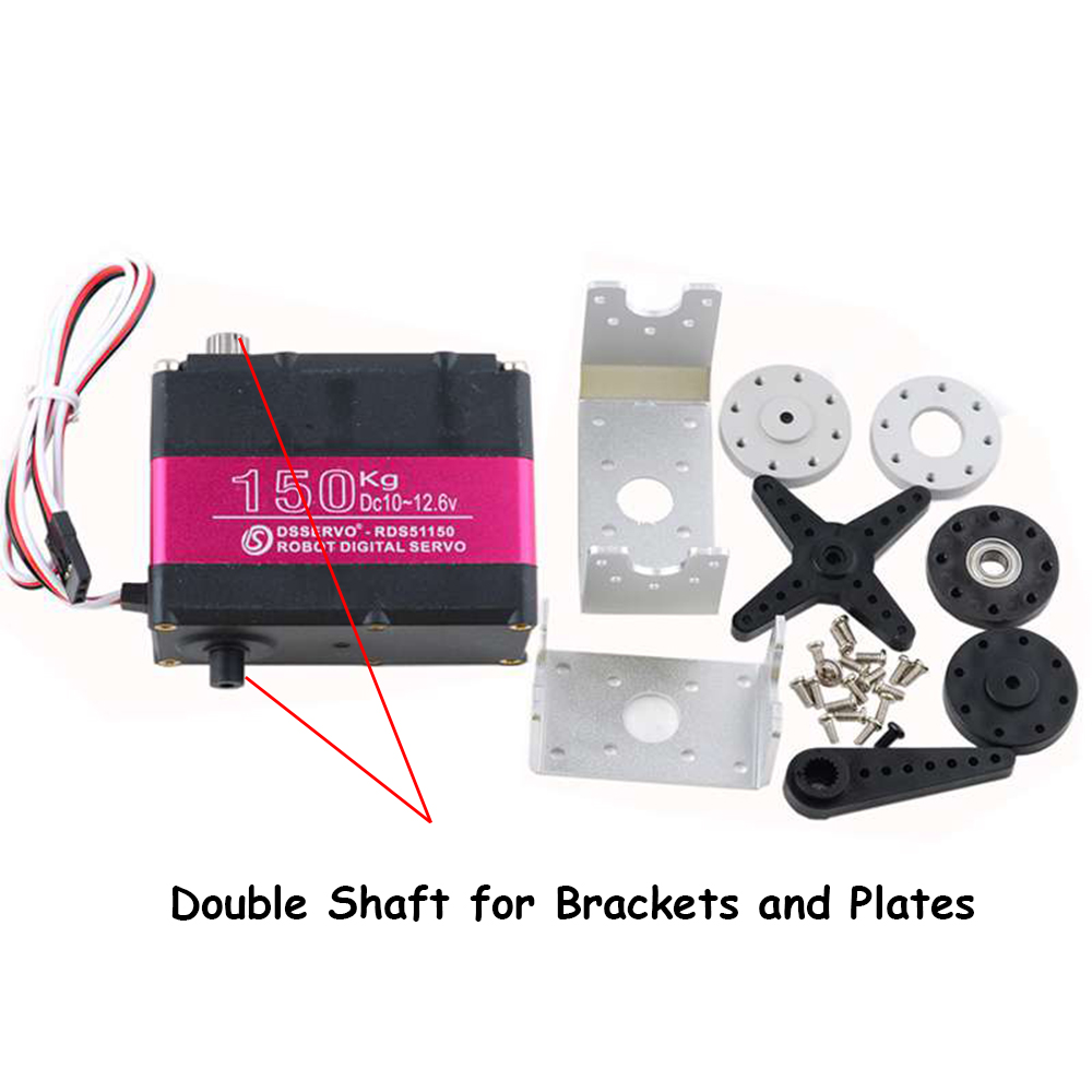 150kg 80kg 60kg roda gigi Meta - Servo Bracket ulasan dan harga