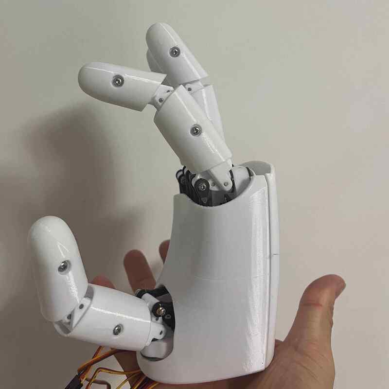 Tangan Robot AmazingHand 8 DOF - Robot Gripper ulasan dan harga