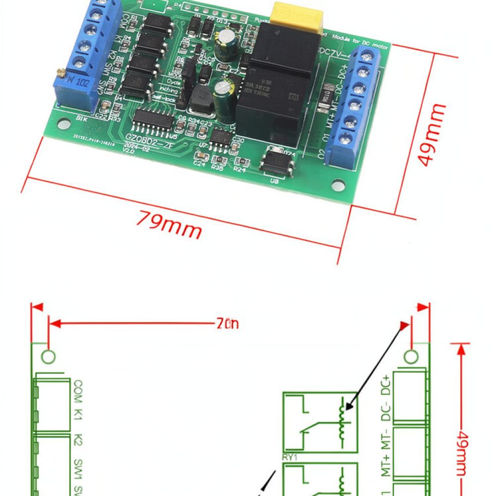 Pengontrol Motor DC Industri 1 - Dc Motor 12V ulasan dan harga