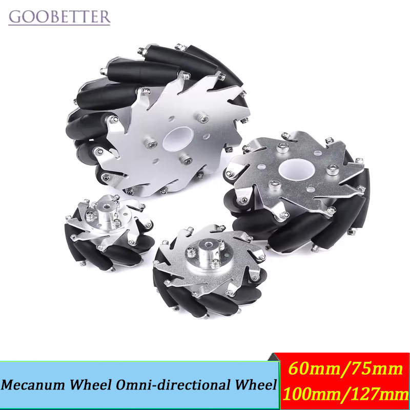 4 Buah Roda Mecanum 60-127Mm S - Omni Wheel ulasan dan harga