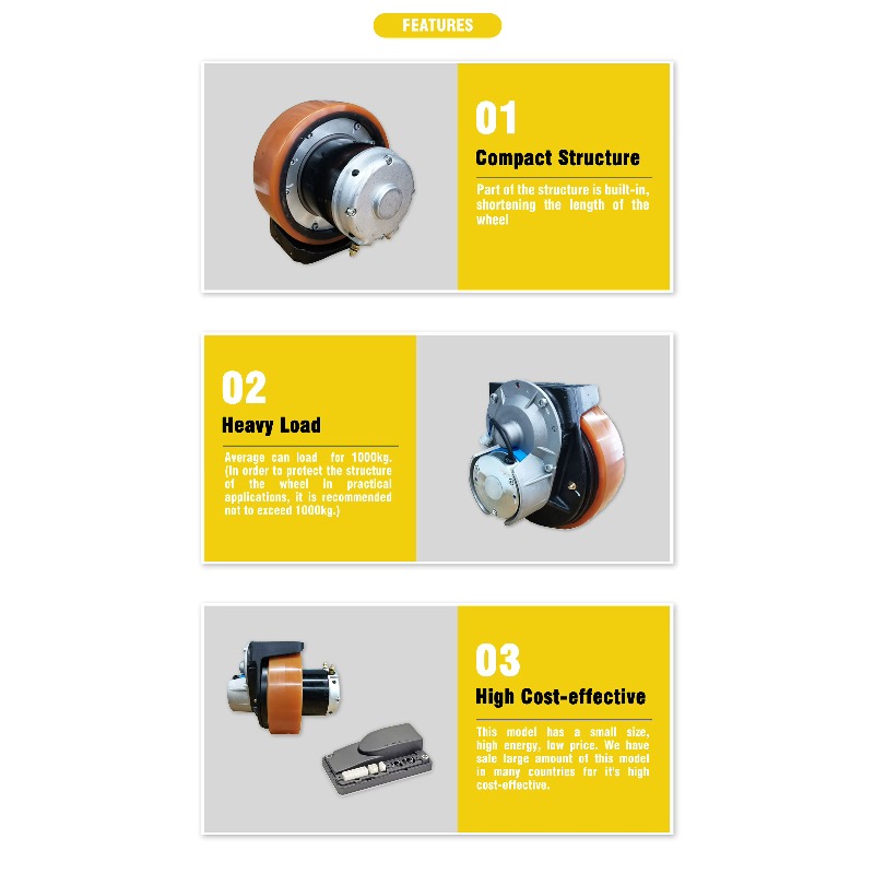 Roda Forklift AGV dengan Kontr - Robot Wheel ulasan dan harga