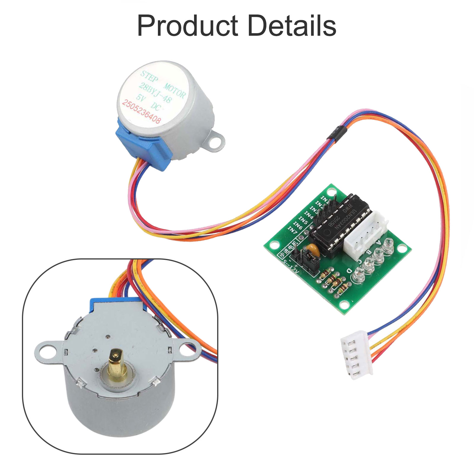 Motor Stepper 5V 28mm dengan P - Uln2003 Driver ulasan dan harga