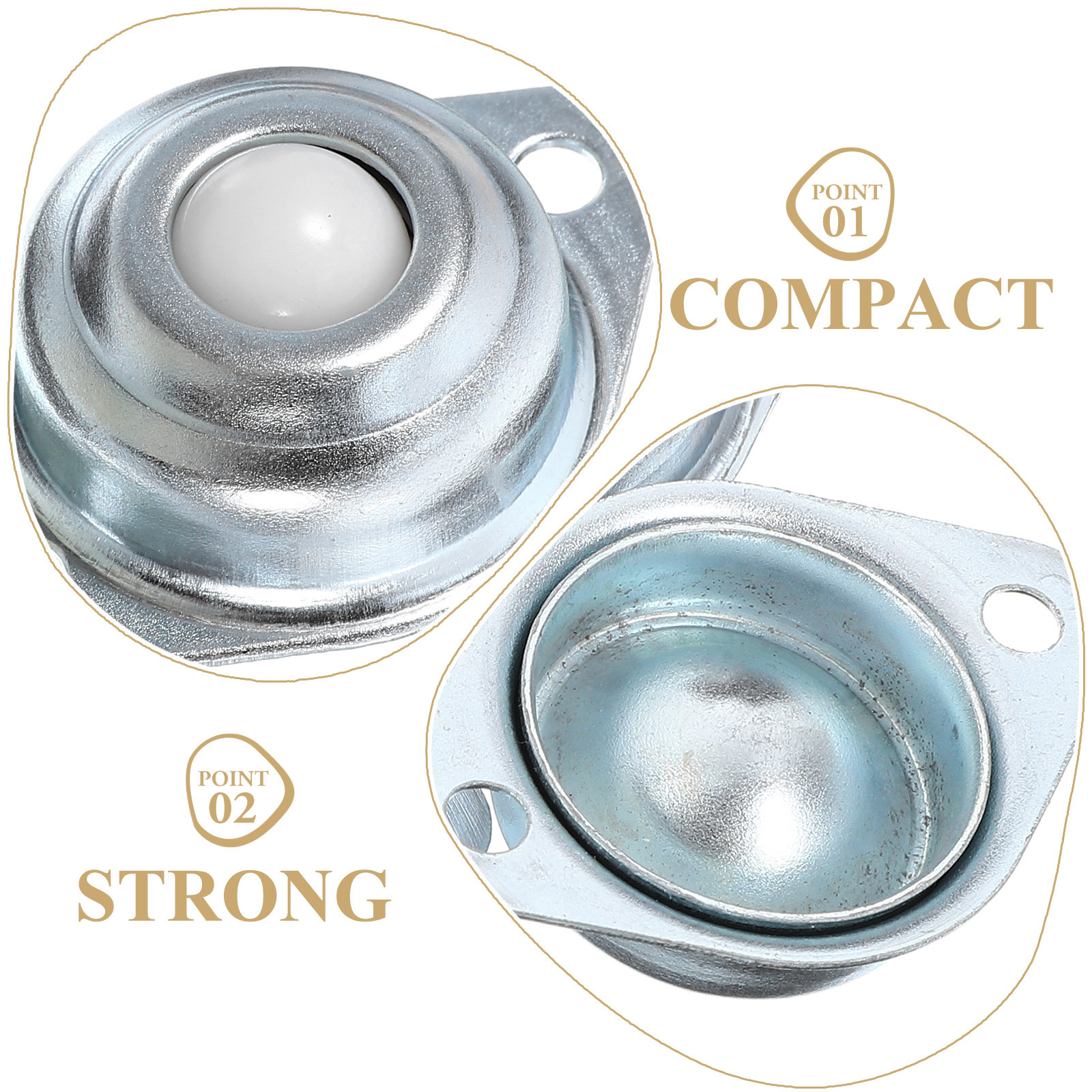 12 buah Roda Putar Kompak deng - Caster Wheel ulasan dan harga